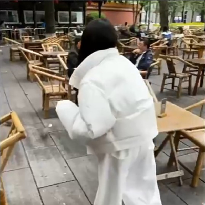 Κοντό στιλ πάρκα Γυναικείες χαλαρές αναψυχής Συμπαγές παντός τύπου Harajuku Μοντέρνα βάση γιακά πανωφόρια Απλό σχέδιο Ulzzang Streetwear