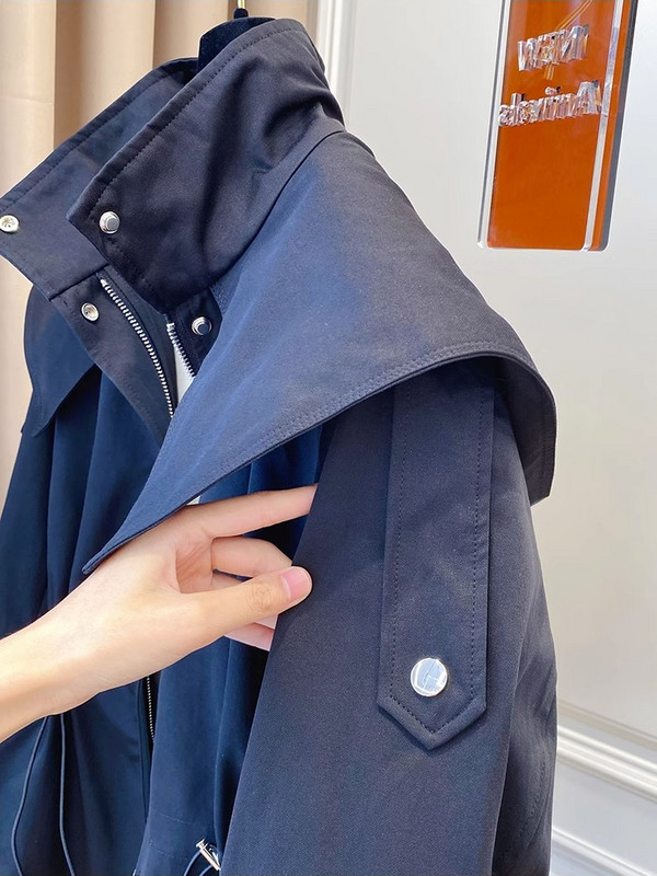 С дълги ръкави Ежедневно късо изкопано талия Парти дизайнерско яке Шикозни момичета Къси удобни модни корейски ретро топове за жени