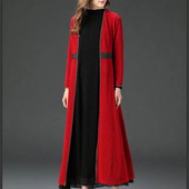 Палто с шал за жени Пролет Есен 2023 Нова дълга жилетка с голям размер Дамски тренчкот Елегантна наметка Ветровка с рокля 5XL