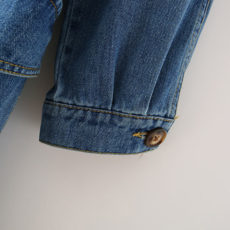 Дънкови тренчи Дамски есен 2022 Ново памучно дънково връхно облекло Колан Свободна дълга ветровка Ежедневно горно палто Женско облекло