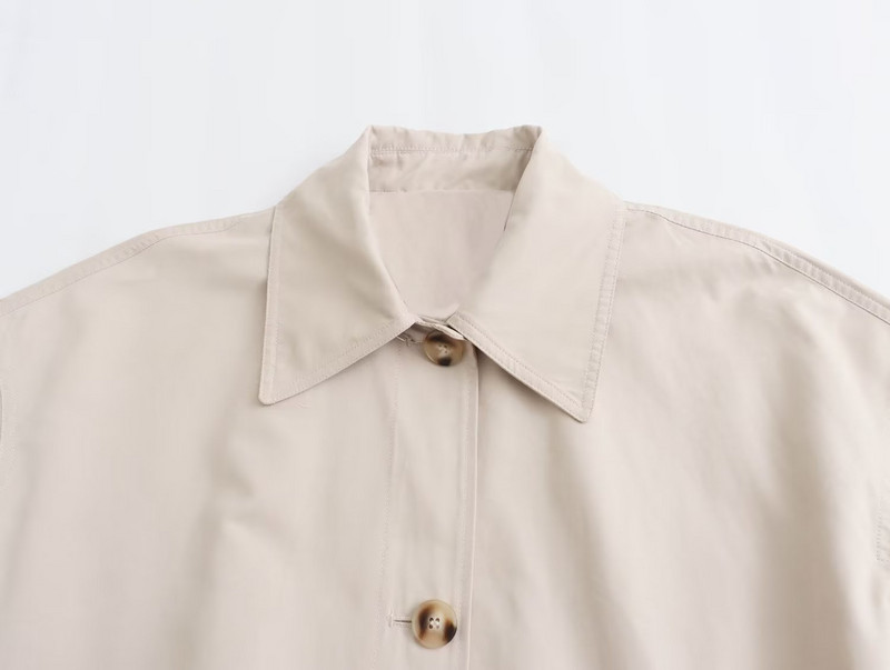 ICCLEK Traf 2023 naiste keskmise pikkusega ülisuur mantel Naiste tuulejope ja tuulejope naiste pakkumine