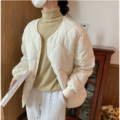 2023 Есен Зима Парки Дамско яке с памучна подплата Големи връхни дрехи с дълъг ръкав Корейски модни дрехи Ежедневно яке с пух