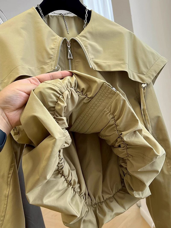 2023 Nou Y2K Vintage Windbreaker Jacket Toamna Femei Streetwear Bomber Jacket Femei Imbracaminte exterioara Imbracaminte sport supradimensionata