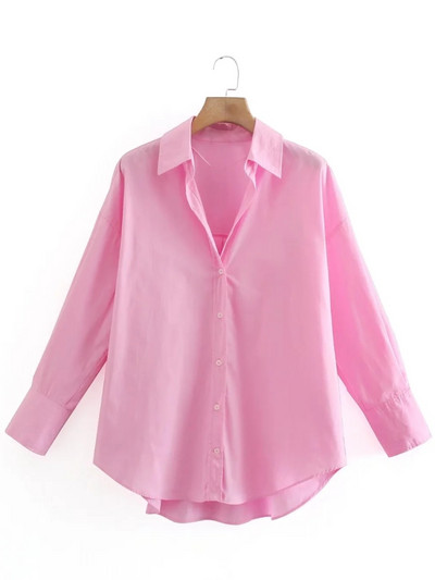 Suvine naiste toppimine kaelarihmaga kollane lahtine pluus Naiste pikkade varrukatega särk vabaaja naiste topid Blusas S8868