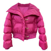 2023. aasta sügistalvine naiste parka üliõpilasrõivad, puuvillase polsterdatud jope, lühike mantel