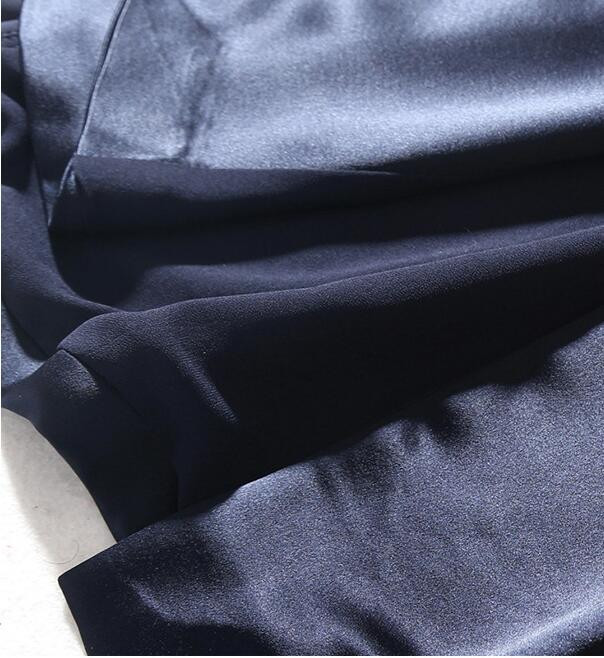 Dizajnerska ženska odjeća Vjetrovke Ženski novi srednje dugi jesenski tanki kaput 2021. Organza rukavi Acetatni kaput Trench