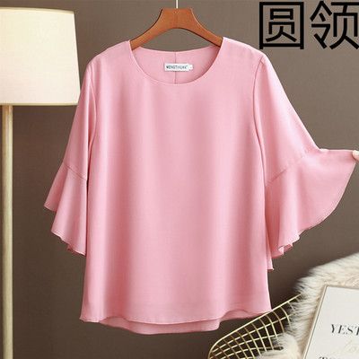 New Arrival Fashion Brand 2023 Καλοκαίρι Νέο γυναικείο πουκάμισο σιφόν Κορυφαίο μεγάλο μέγεθος Φαρδύ λεπτό γυναικείο πουκάμισο