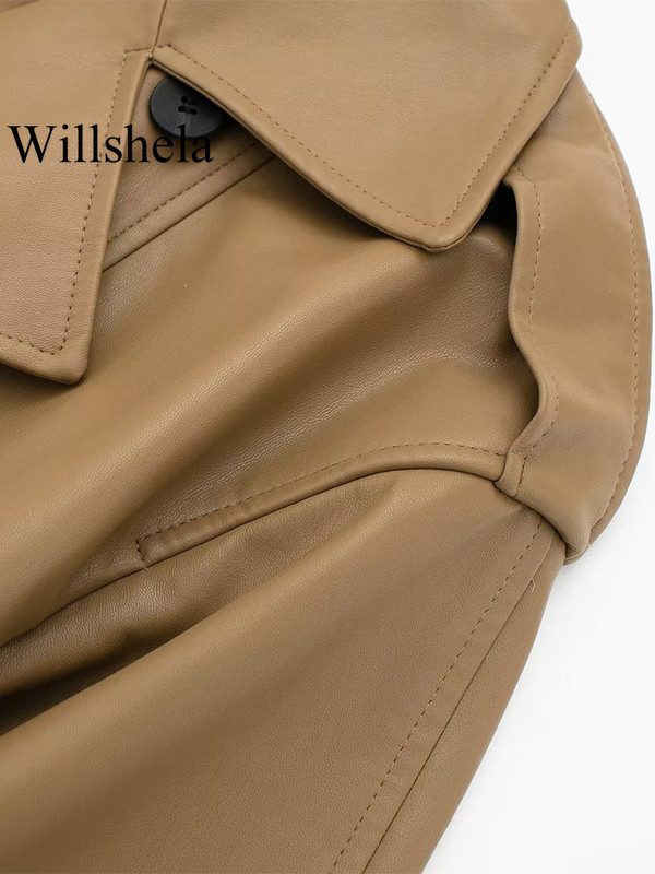 Willshela Γυναικεία Μόδα με Ζώνη Γυναικεία Κομψά Γυναικεία Παλτό