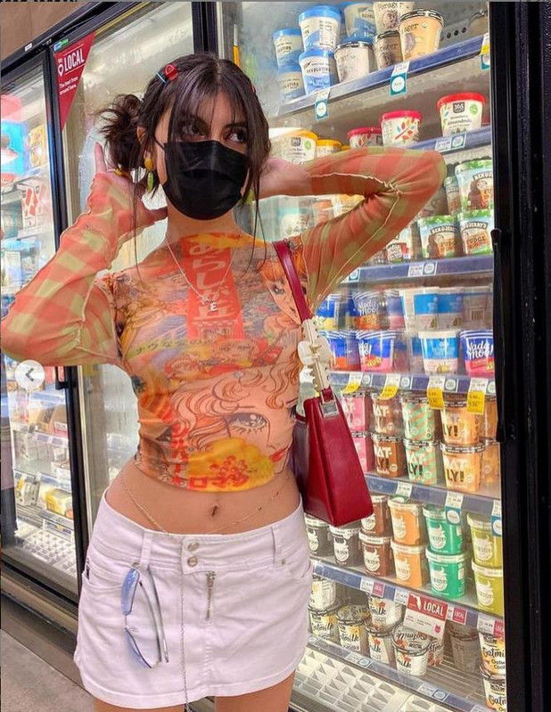 Y2K Ljetna ulična odjeća Ležerne vintage majice Ženske uske kratke majice Majice kratkih rukava 90-ih Djevojke Prozirne mrežaste majice dugih rukava