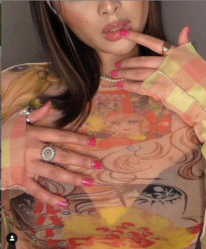 Y2K Ljetna ulična odjeća Ležerne vintage majice Ženske uske kratke majice Majice kratkih rukava 90-ih Djevojke Prozirne mrežaste majice dugih rukava