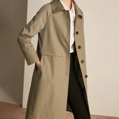 Άνοιξη φθινόπωρο 2023 Νέο κορεάτικο γυναικείο ανεμοθραυστικό πέτο μονόπετο Γυναικείο παλτό μεσαίο βρετανικό casual καμπαρντίνα