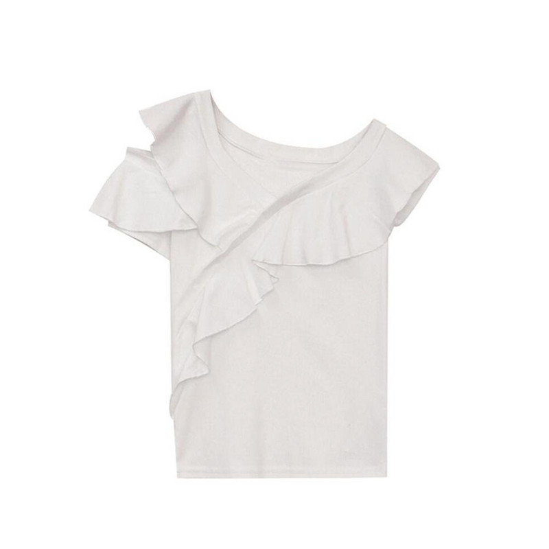 Elegantne ženske bluze, seksi V izrez s otvorenim ramenima, naborane bluze kratkih rukava, košulje, ženske košulje, ženske majice Blusa Feminina