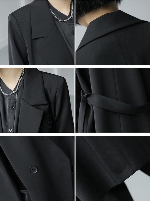 Trench negru Femei Lung Cool Mature Temperament De bază Vintage Office Doamnelor Lejer stil britanic Feminino îmbrăcăminte exterioară Clasic Zilnic