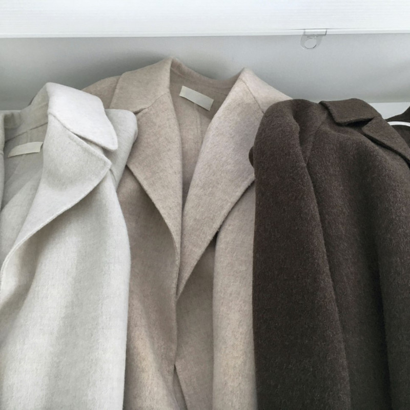 Korea moe naiste treppmantel 2023. aasta sügistalvereided naiste pikkade varrukatega, allapoole kaelusega kardigan, mantel naistele