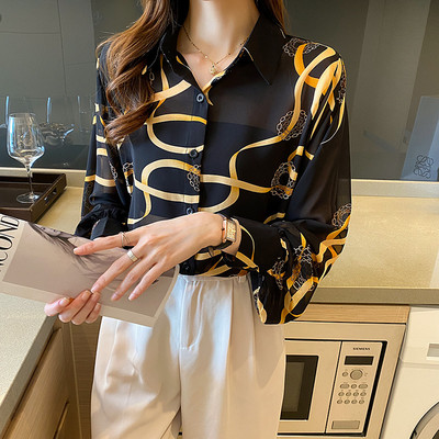 Lagana perspektivna ženska ljetna majica za zaštitu od sunca 2022. Nova modna seksi prugasta majica s dugim rukavima u korejskom stilu, ženske bluze