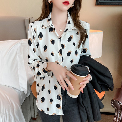 Ženska retro šifonska košulja dugih rukava, odjeća za djevojčice, blagdanski stil, moda, proljeće i ljeto, novo, 2023.