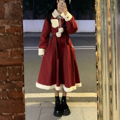 Trench Naiste tuulejope 2021 talvine BF versioon, kõrge vöökohaga paksendatud mantel Mantel Harajuku Kawaii Preppy lahtised riided trendikas