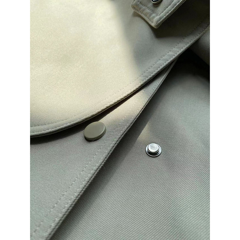 Mantel, vabaaja mantel, naiste mantel 2023. aasta kevadsügis, uus korea avara vööga moodne pikkade varrukatega trentšmantel