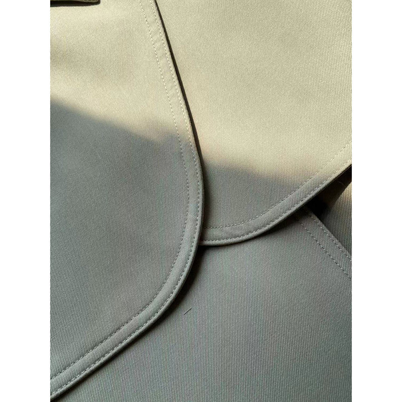 Mantel, vabaaja mantel, naiste mantel 2023. aasta kevadsügis, uus korea avara vööga moodne pikkade varrukatega trentšmantel