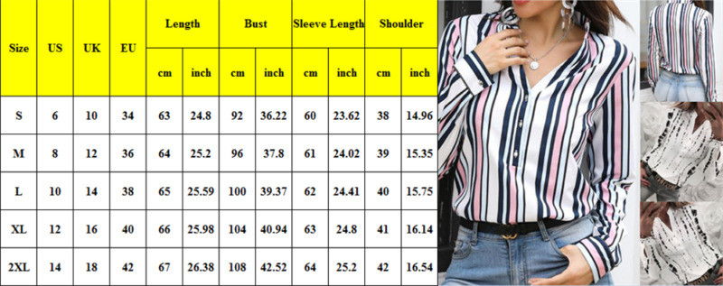 Dámske voľné topy s dlhým rukávom a výstrihom do V, košeľa, OL, miešaná ležérna blúzka s gombíkmi, jarné oblečenie, plus veľkosť S-XXL