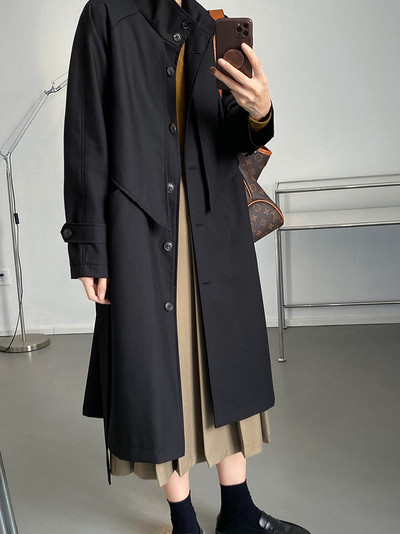 Γυναικεία καμπαρντίνα SuperAen Loose Trench Coat Γυναικεία φθινοπωρινή και χειμερινή ζώνη μόδας γραφείου Lady trench coat για γυναίκες