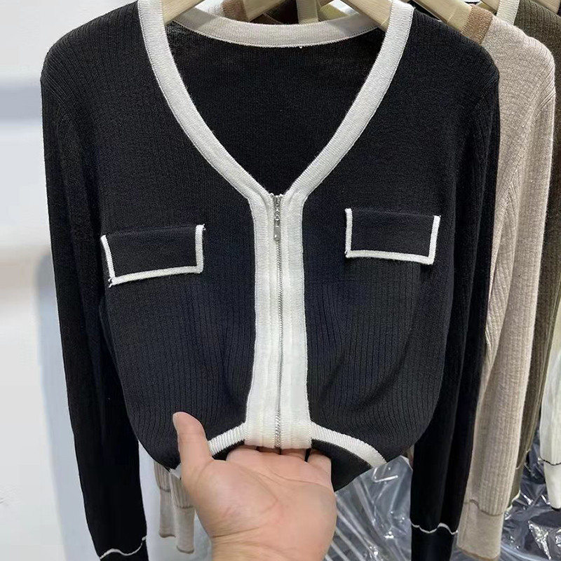 Jesen Zima Novo Ženska odjeća velikih veličina Široka ležerna modna pletena vesta Ženski pulover dugih rukava u korejskom stilu