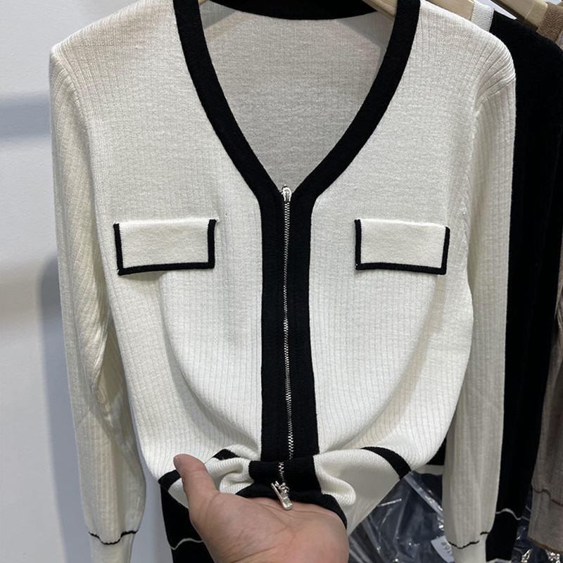 Jesen Zima Novo Ženska odjeća velikih veličina Široka ležerna modna pletena vesta Ženski pulover dugih rukava u korejskom stilu