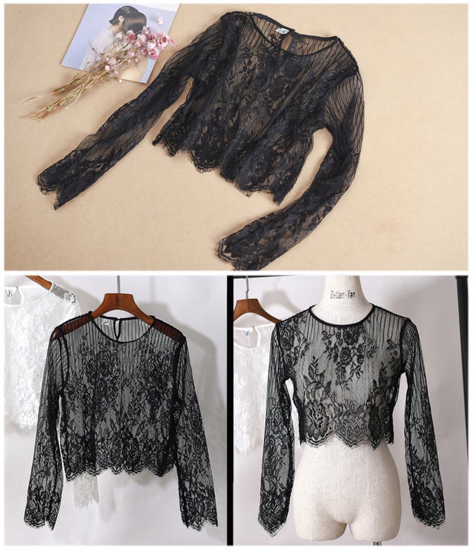 Felső Női ruhák Kiegészítők dekoráció Hamis jelmez Dekoráció Levehető hamis gallér Női Lány Dickey blúz ing serpenyő