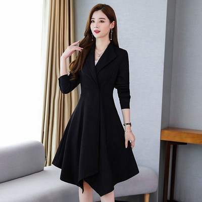 Naiste tuulejope 2021, kevad-sügis, uus Korea metsik vaba moodne jakk Naistele keskmise pikkusega tuulepluus, mantel, mantel C