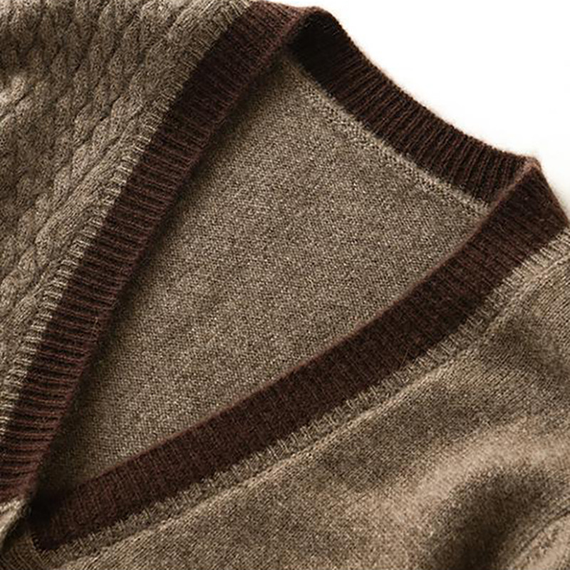 2022 Φθινοπωρινό καινούργιο πουλόβερ με λαιμόκοψη Κορεατικής μόδας σε συντομότερο μέγεθος Ζακέτα με πλέξη με ριμπ μονόχρωμη χαλαρή γυναικεία πλεκτή μπλούζα