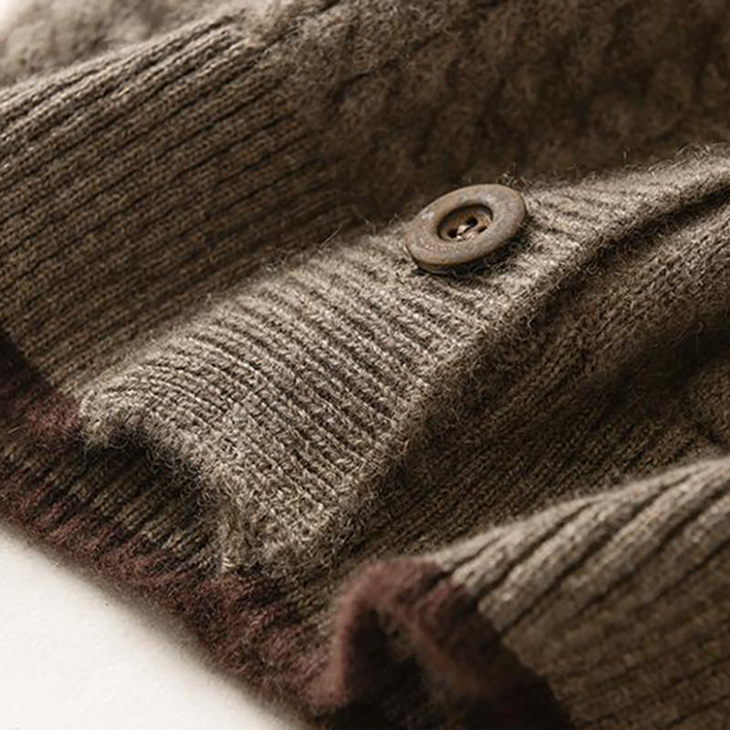 2022 Φθινοπωρινό καινούργιο πουλόβερ με λαιμόκοψη Κορεατικής μόδας σε συντομότερο μέγεθος Ζακέτα με πλέξη με ριμπ μονόχρωμη χαλαρή γυναικεία πλεκτή μπλούζα