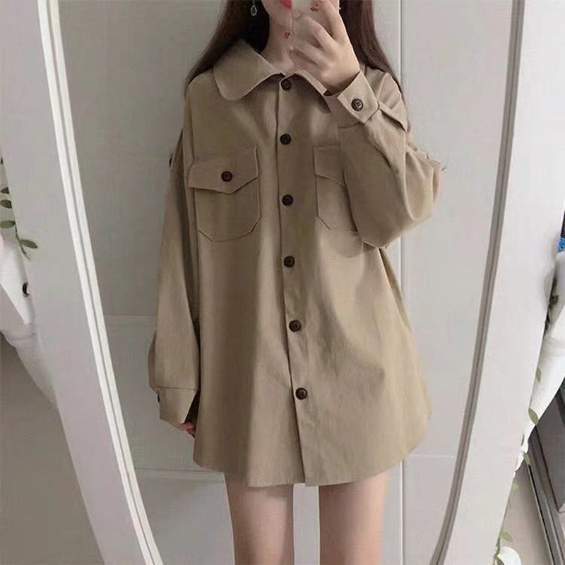 Tranšė Moteriška, tvirta, elegantiška, madinga reguliuojamu juosmeniu, viena krūtine, nuleidžiama apykakle, laisvai įrankiams skirti viršutiniai drabužiai Mujer Safari Style BF