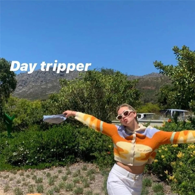 Vintage kärbitud kardigan Naiste Korea mood Sügisoranž pikkade varrukatega üherealine kudum Naiste kampsunid sueters de mujer