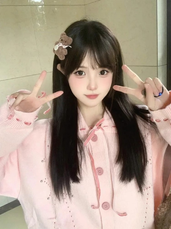 Slatka vesta na vezanje Pletene majice Gilet Femme Kawaii ženski zvjezdani povez Ružičasti kardigan s otvorenim ovratnikom Y2k Japanski stil