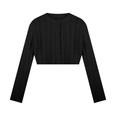 Skraćeni kardigani Ženski pleteni, ležerni, 5 boja, američki stil, proljetni, udobni, univerzalni, uski, vruće, vintage modna ulična odjeća