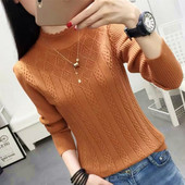 Fdfklak Uus Elegantne Kevad-Sügis Talveriided Naiste Kootud Pullover Kampsun Soe Pull Femme Lagre Suurus Topid свитер женский