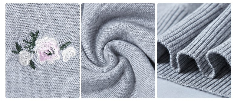 Pulover de toamnă 2022 pentru femei, tricotat, iarnă, cu broderie, pulover și pulover pentru femei, tricot, jerseu, pulover pentru femei