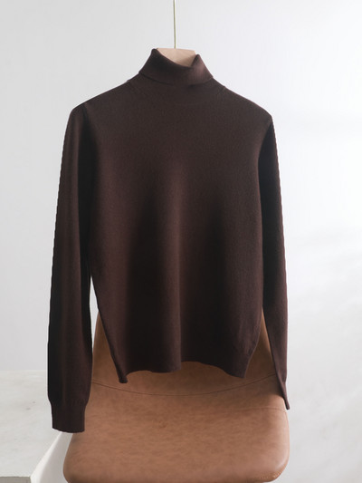sügistalv Basic Slim pehme ühevärviline kilpkaelus Kampsun, kootud Pullover Naiste vabaaja pikkade varrukatega šikk alaosa Kampsun top