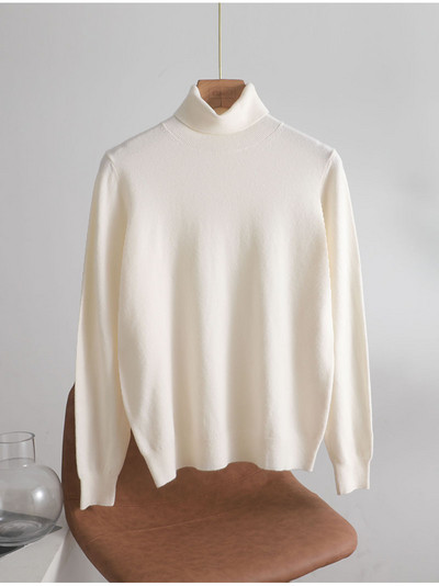sügistalv Basic Slim pehme ühevärviline kilpkaelus Kampsun, kootud Pullover Naiste vabaaja pikkade varrukatega šikk alaosa Kampsun top
