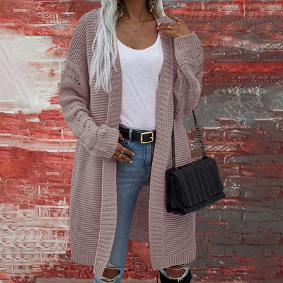 Ženski elegantni jednobojni široki pulover s otvorenim ramenima, jesenski seksi pulover s V izrezom, ženski zimski, ležerni pleteni pulover dugih rukava Mujer