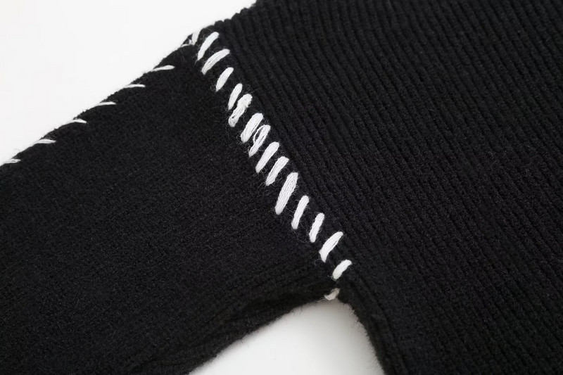 Moteriški laisvalaikio megztiniai ilgomis rankovėmis megzti megztiniai rudeniniai žieminiai kratiniai