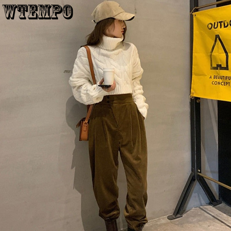 Γυναικείο πουλόβερ με ζιβάγκο μονόχρωμο κοντό πουλόβερ Ολόσωμη μόδα Κορεατικά καθημερινά πλεκτά Νέο τοπ το φθινόπωρο και το χειμώνα 2023