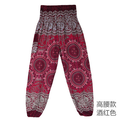 Suvised vabaajapüksid Naiste püksid Pantalones Mujer lahtised dressipüksid Naiste alumised püksid Boho Joggers kõrge vöökohaga püksid naiste riided