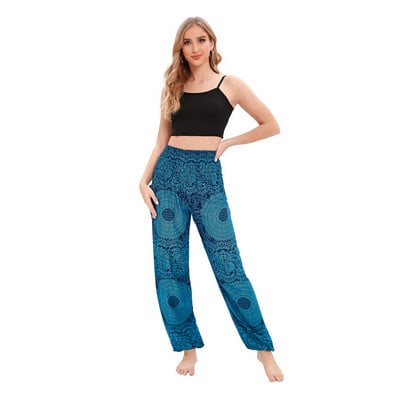 Suvised vabaajapüksid Naiste püksid Pantalones Mujer lahtised dressipüksid Naiste alumised püksid Boho Joggers kõrge vöökohaga püksid naiste riided