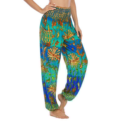 Suvised vabaajapüksid Naiste püksid Pantalones Mujer lahtised dressipüksid Naiste alumised püksid Boho Joggers kõrge vöökohaga püksid naiste riided
