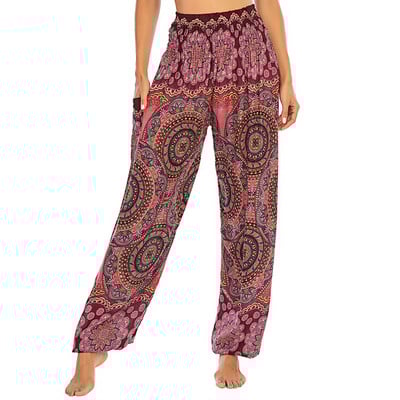 Suvised vabaajapüksid Naiste püksid Pantalones Mujer lahtised dressipüksid Naiste alumised püksid Boho Joggers kõrge vöökohaga püksid naiste riided