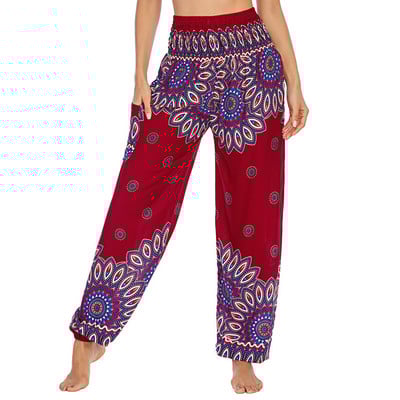 Suvised vabaajapüksid Naiste püksid Pantalones Mujer lahtised dressipüksid Naiste alumised püksid Boho Joggers kõrge vöökohaga püksid naiste riided