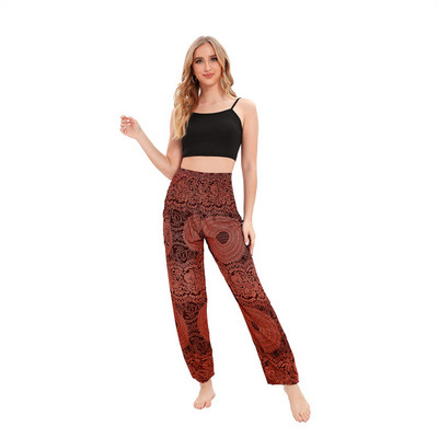 Suvised vabaajapüksid Naiste püksid Pantalones Mujer lahtised dressipüksid Naiste alumised püksid Boho Joggers kõrge vöökohaga püksid naiste riided