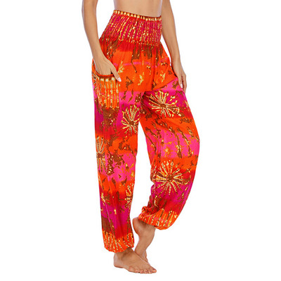 Suvised vabaajapüksid Naiste püksid Pantalones Mujer lahtised dressipüksid Naiste alumised püksid Boho Joggers kõrge vöökohaga püksid naiste riided
