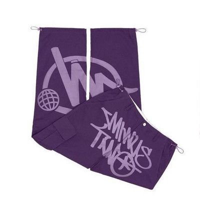 Minus Two Cargo Harajuku vabaaja vaba punk rock sirge laia säärega püksid tänavarõivad Y2K Cargo Pant retro tänavatrendi kombinesoonid